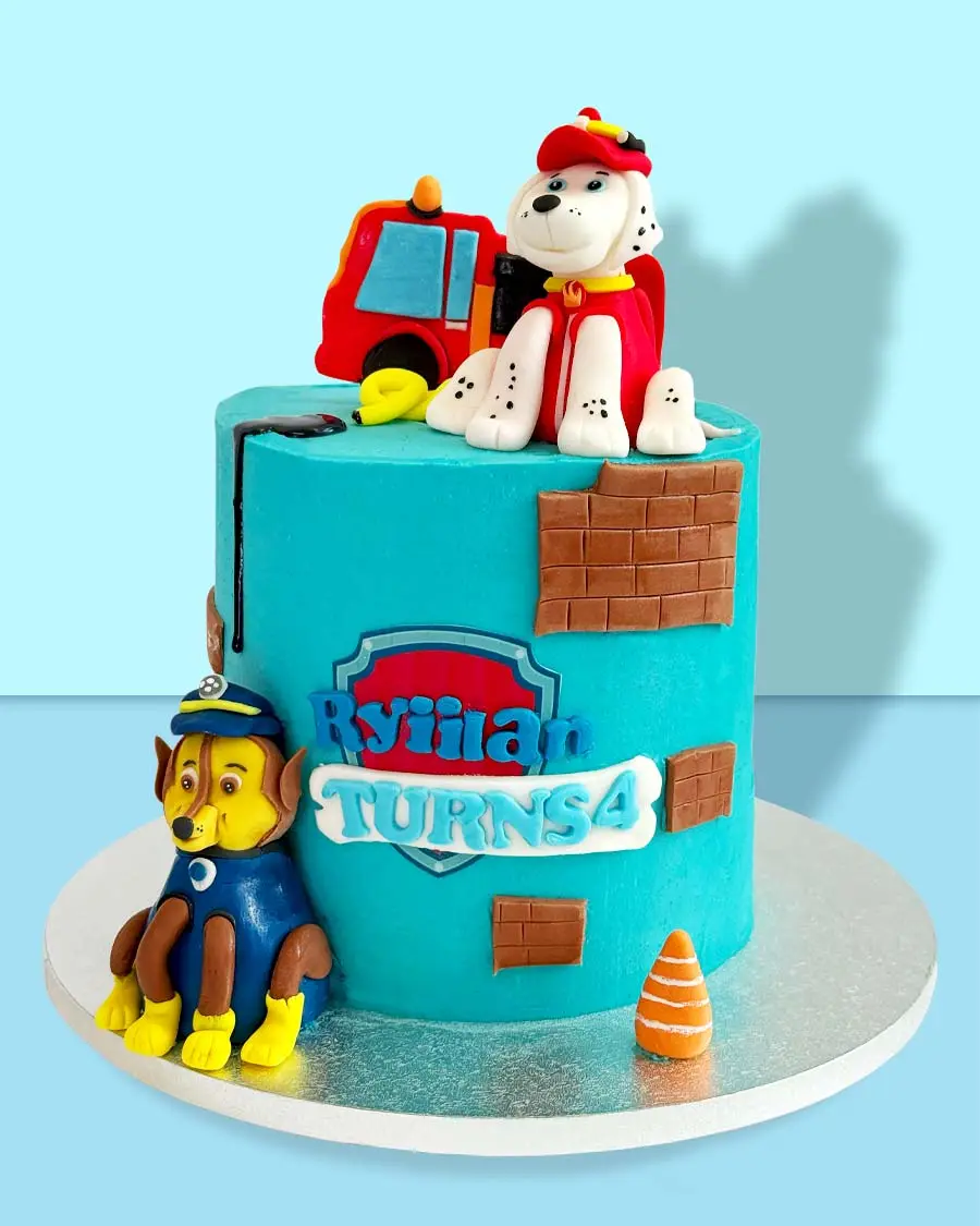 Paw Petrol kids birthday cakes in London, Harrow Wembley