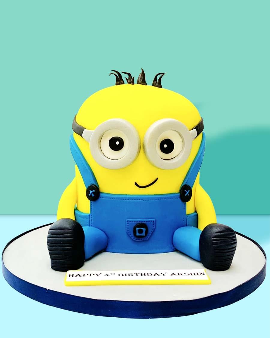 Minion Theme birthday cakes order online London Wembley Harrow