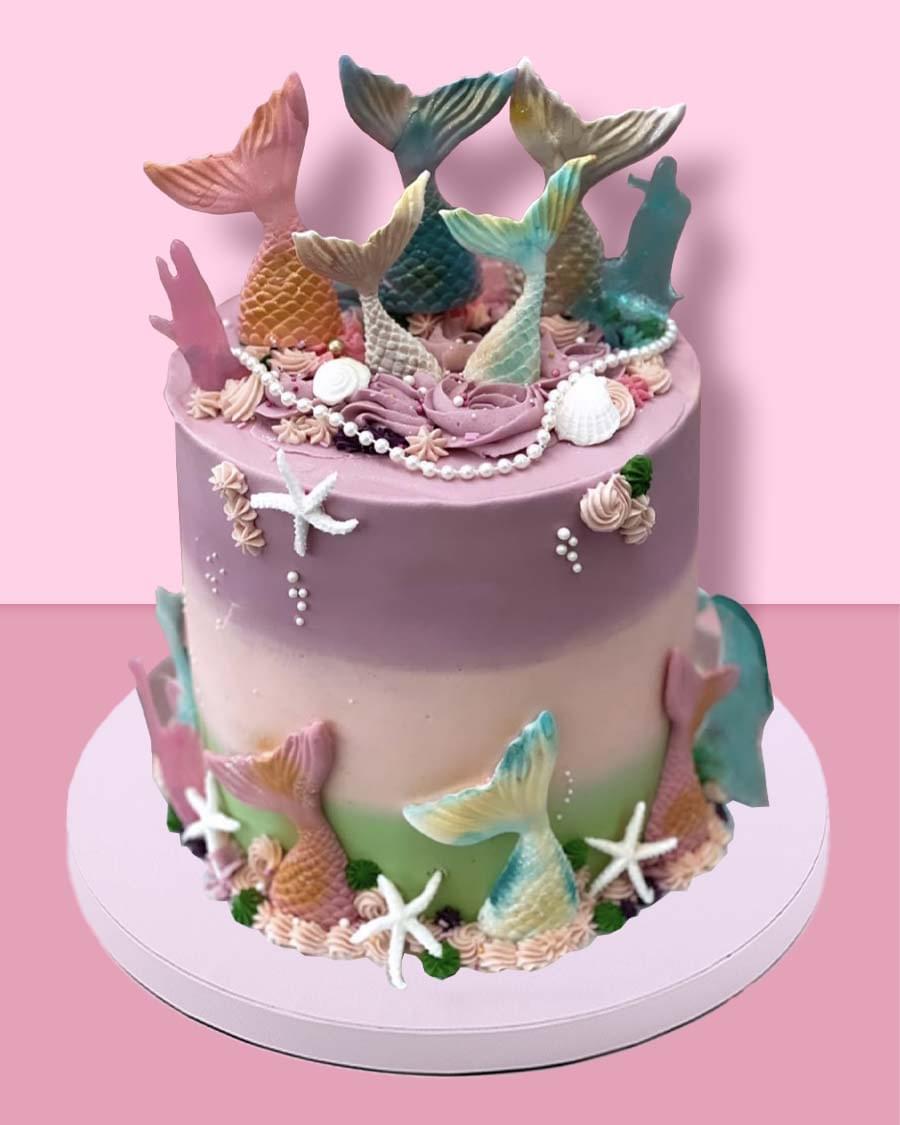 Mermaid themed cake order London Wembley Harrow